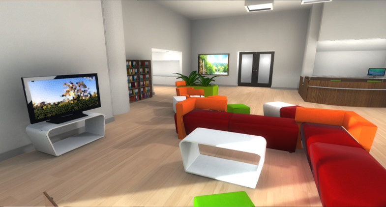 unity 3D办公室家具 3D Office Furniture