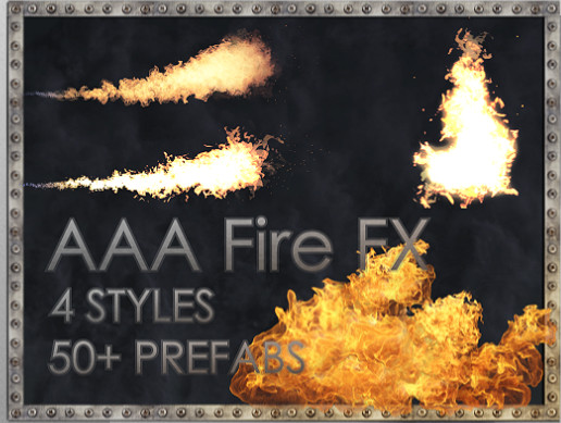 unity 火特效 AAA Fire FX v1.0