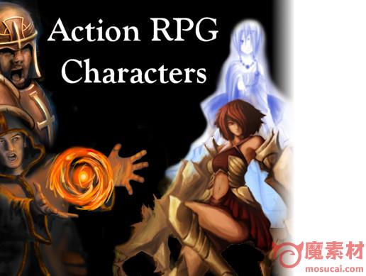 RPG人物动作Action RPG Characters