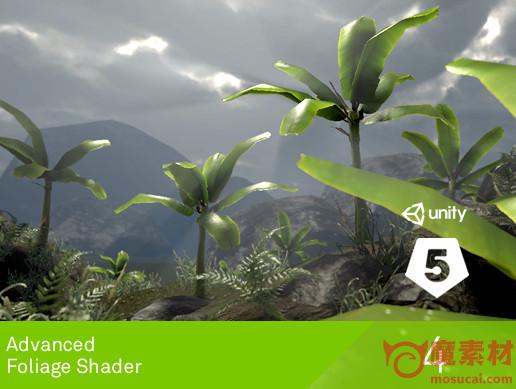 unity树叶shader 着色器Advanced Foliage Shader v.4 v4.03