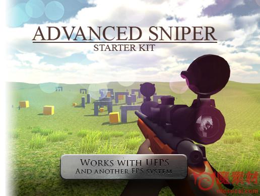 unity 射击类游戏资源包 Advanced Sniper Starter Kit v4.2