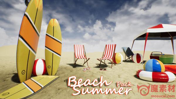 UE4 夏天海滩资源包下载 Beach Summer Pack