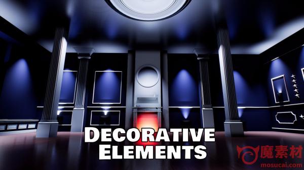 UE4装饰元素资源下载 Decorative Elements