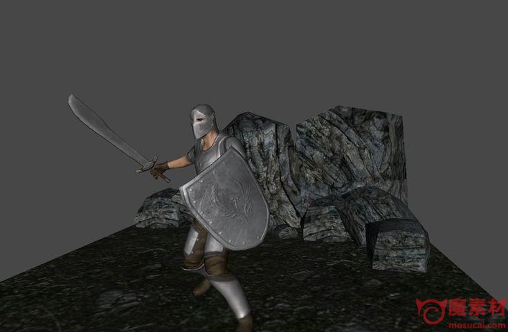 3D装甲中世纪武士 Armored Medieval Warrior