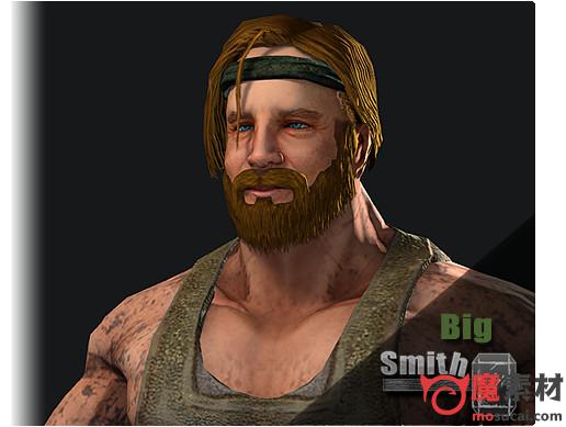 3D NPC 铁匠 Big Smith