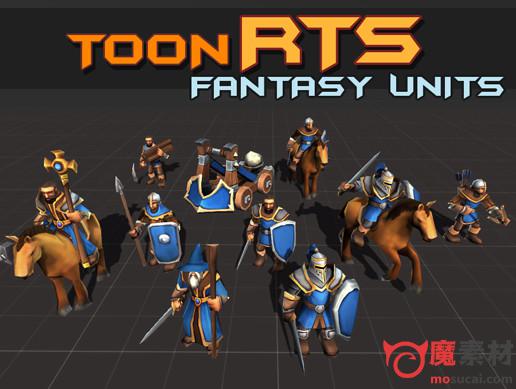 Toon RTS Units
