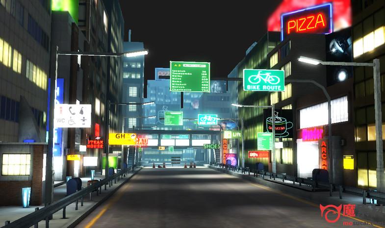unity3D城市夜景环境资源City Night v1.0.1