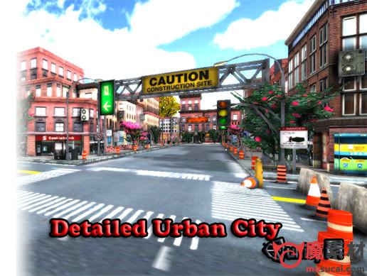 3D城市 街景资源包下载Detailed Urban City v1.0