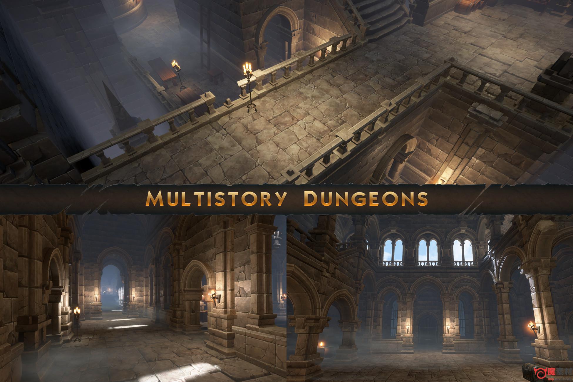 3D多层地下城Multistory Dungeons