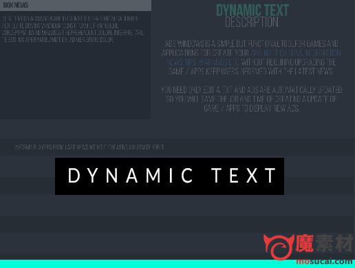 unity3D动态文本插件Dynamic Text