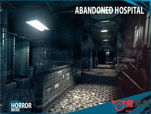 unity 3D 废弃医院场景环境资源包HE – Abandoned Hospital v1 1.4