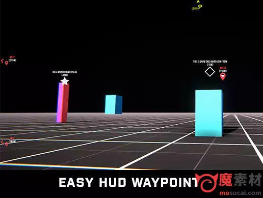 unity创建点导航插件HUD Waypoint 1.0.3