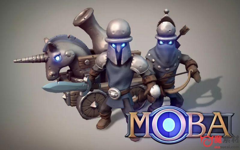 MOBA小兵 炮车角色资源包下载Moba Creep Bundle v1.0