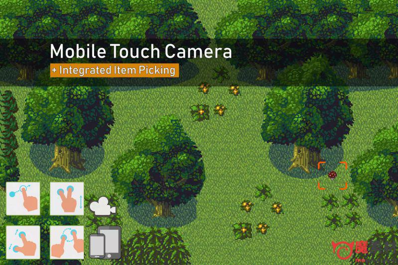 unity手持设备手势相机插件工具Mobile Touch Camera v1.4