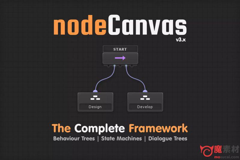 unity可视化脚本工具NodeCanvas v2.6.2
