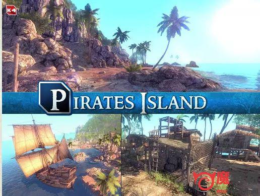 unity3D海岛渔村环境包资源Pirates Island
