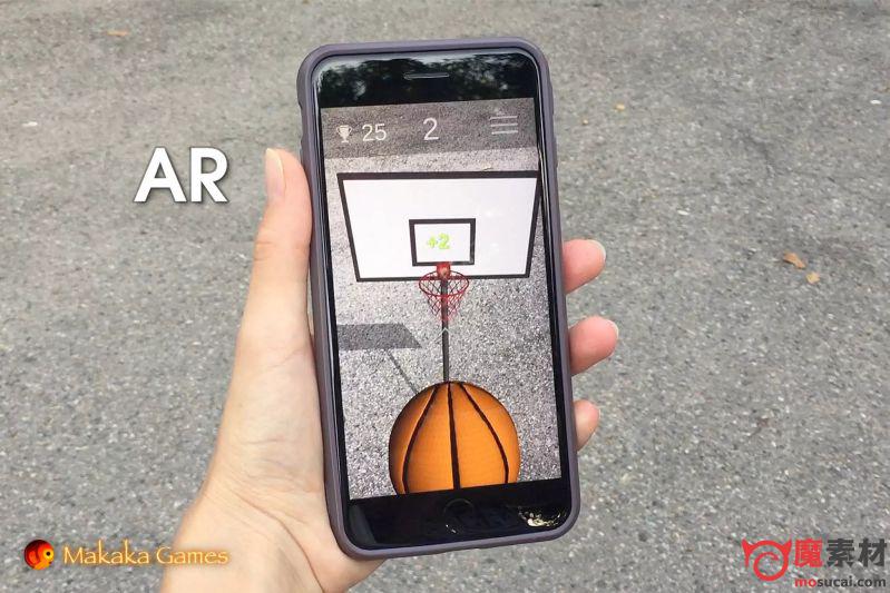AR投篮游戏源码AR Basketball GO Augmented Reality 1.0