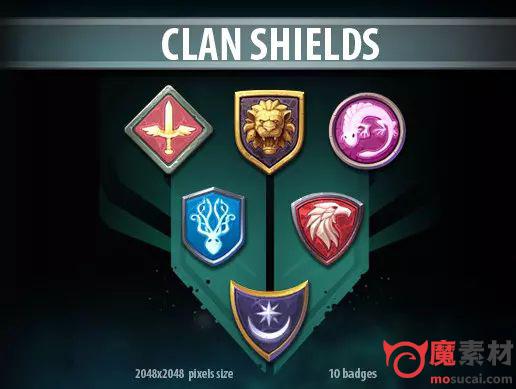 家族盾牌Clan Shields