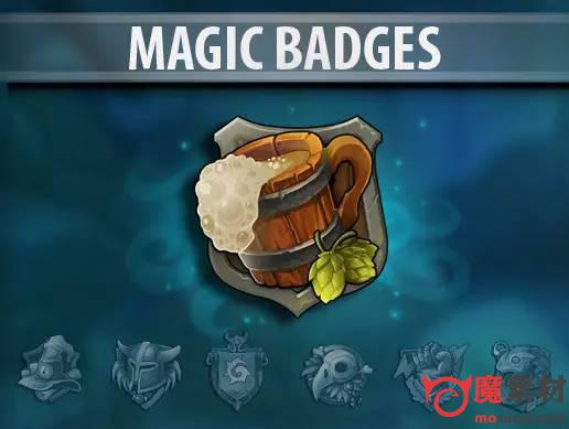 魔法系列徽章UI Magic Badges