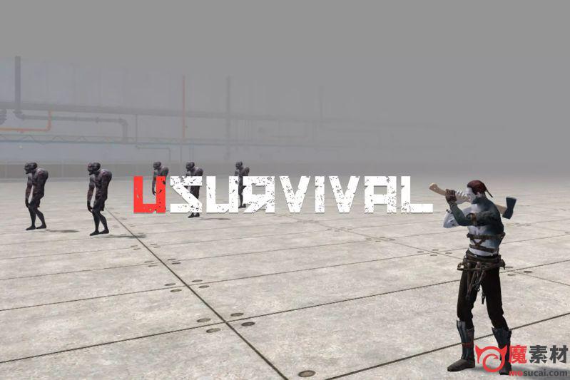 uSurvival v1.67v – Unity uMMORPG多人生存游戏源码